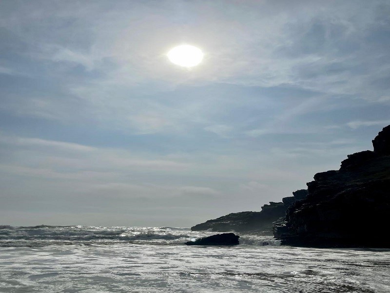 Playa de Asia — vista 5 frente al mar en Chocalla